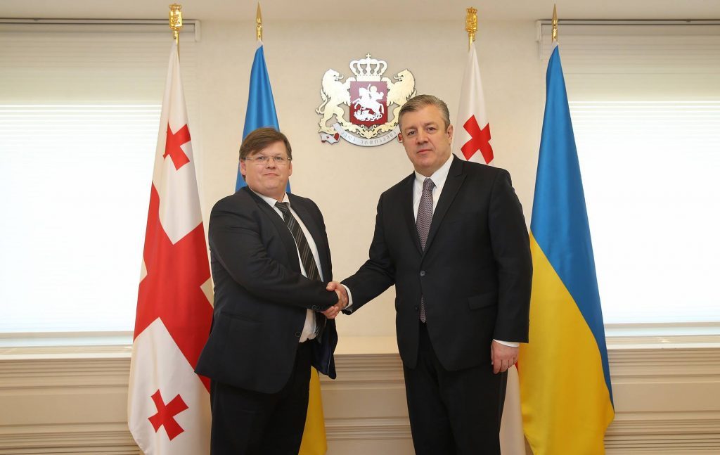 Георгий Квирикашвили встретился с вице – премьером Украины