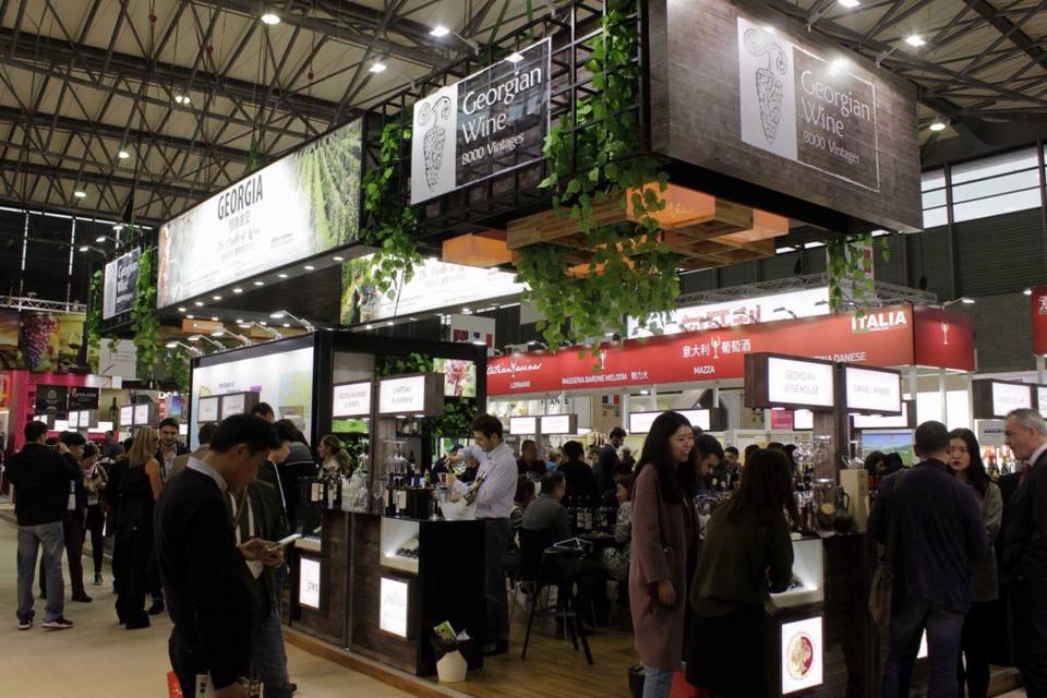 Georgian wine presented at exhibition in Shànghǎi