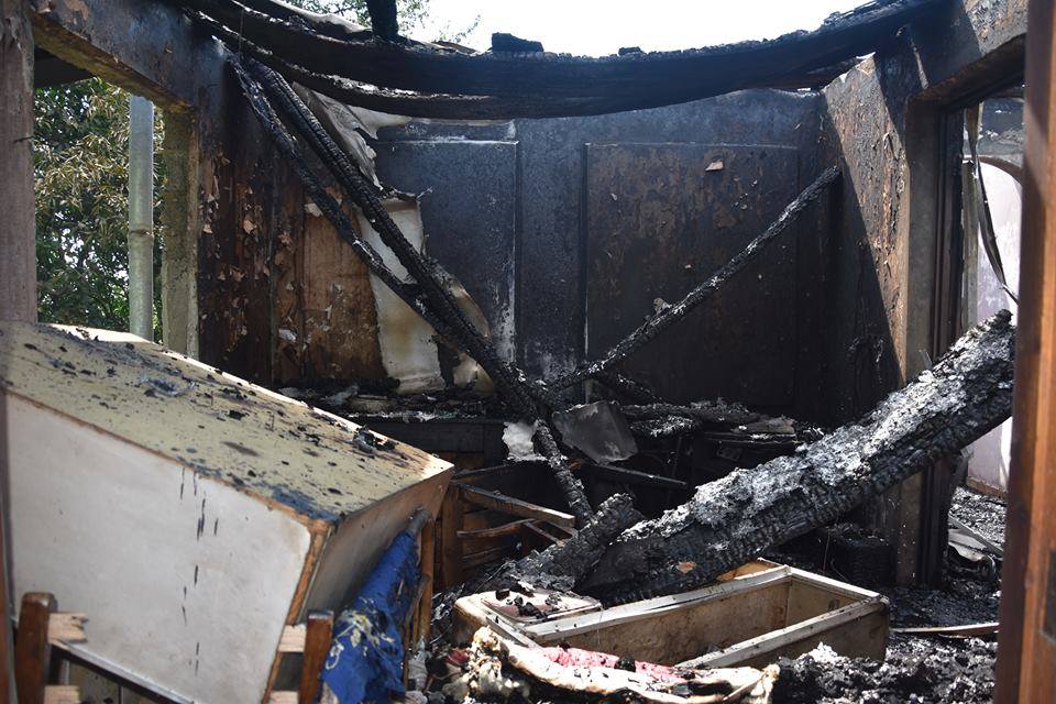 Բասիլեթի գյուղում ամբողջությամբ այրվել է սոցիալապես անապահով ընտանիքի երկհարկանի տունը
