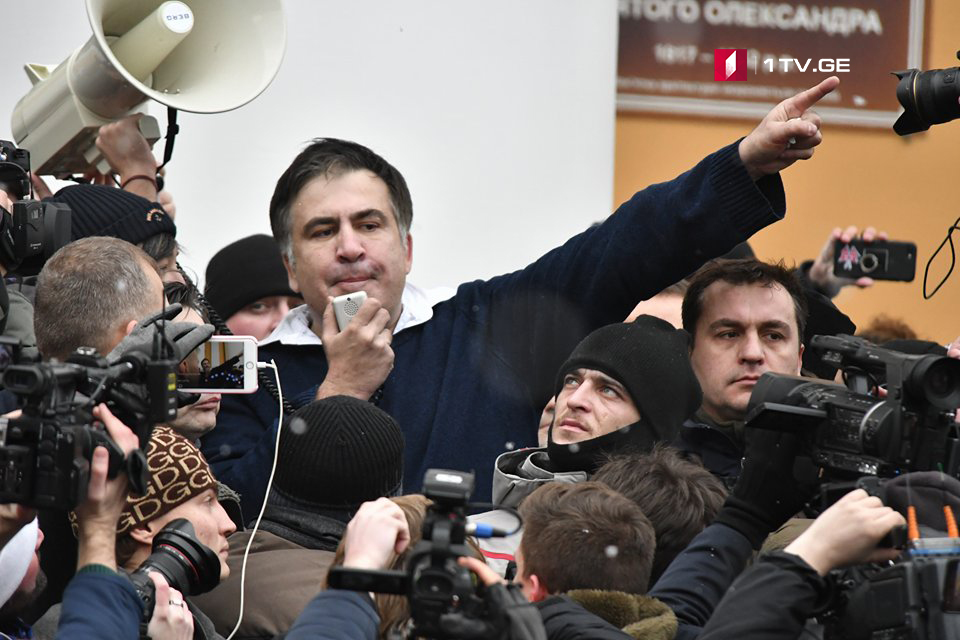 Михаил Саакашвили – Наше терпение лопнуло