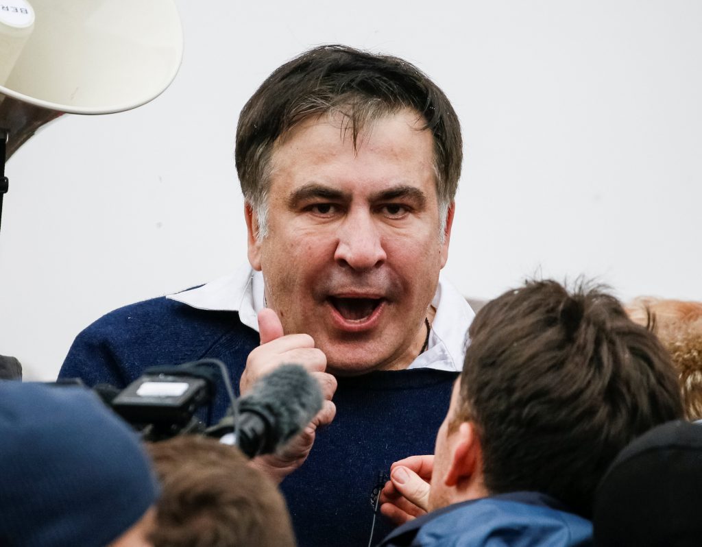 First verdict made against Mikheil Saakashvili