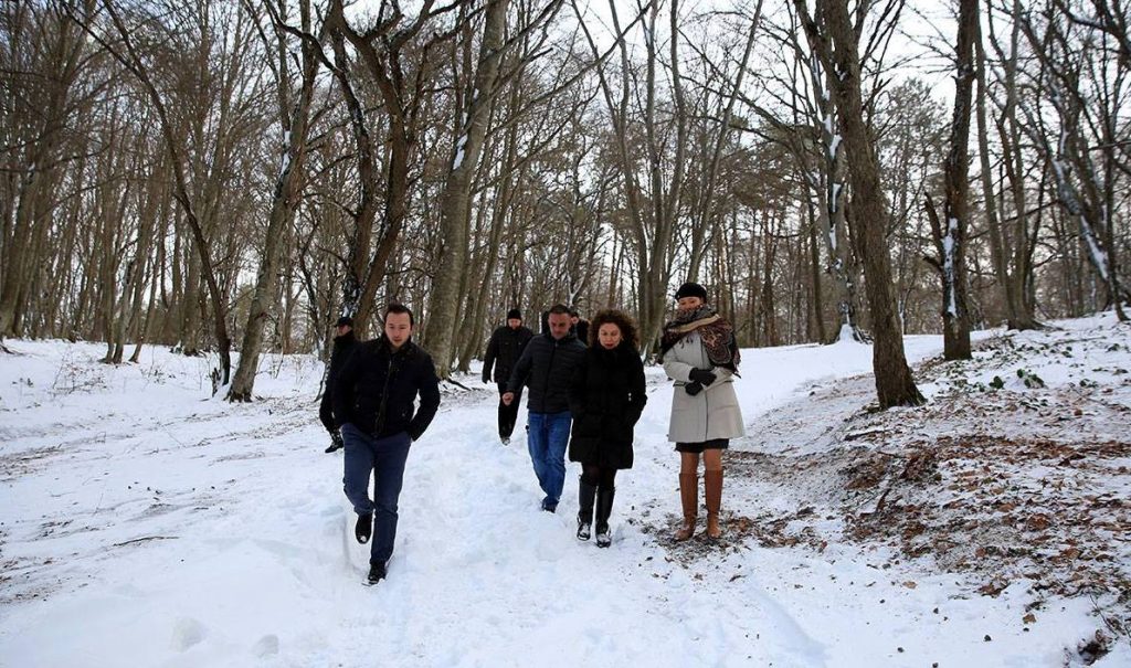 В Национальном парке Тбилиси открылась туристическая инфраструктуры леса Сабадури