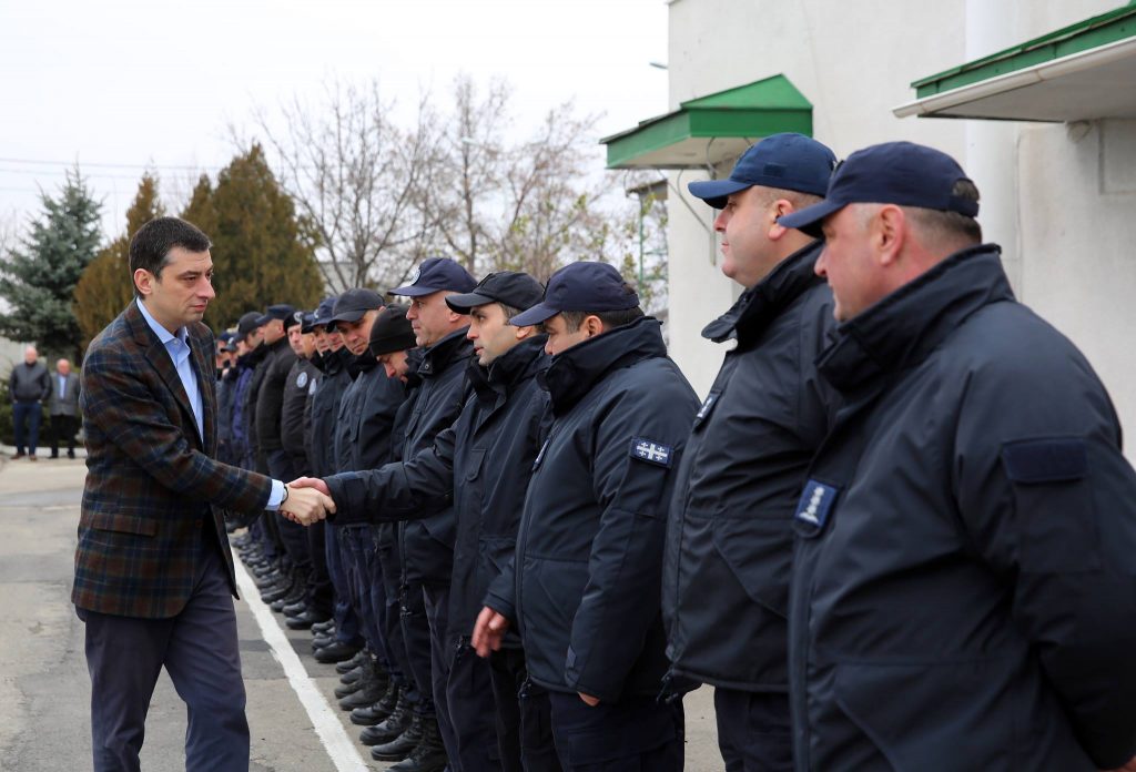 Георгий Гахария посетил Эргнетский пост департамента по особым поручениям