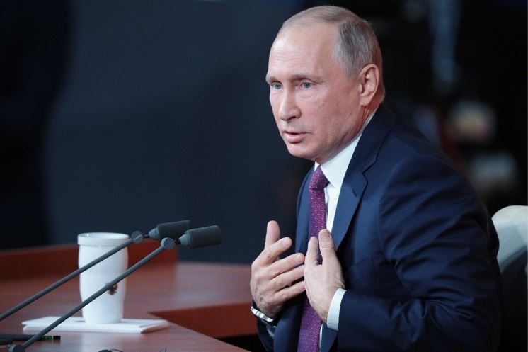Владимир Путин - Мне жалко смотреть на Саакашвили в Украине, у меня сердце кровью обливается