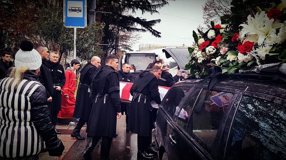 Soldier repatriated from occupied Abkhazia buried