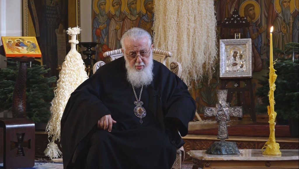 Patriarch Ilia II congratulated Georgia on New Year