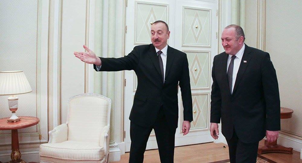 Георгий Маргвелашвили поздравил Ильхама Алиева с днем рождения