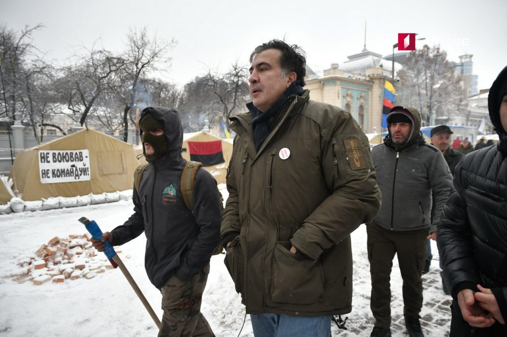 Саакашвили планирует шествие в Киеве
