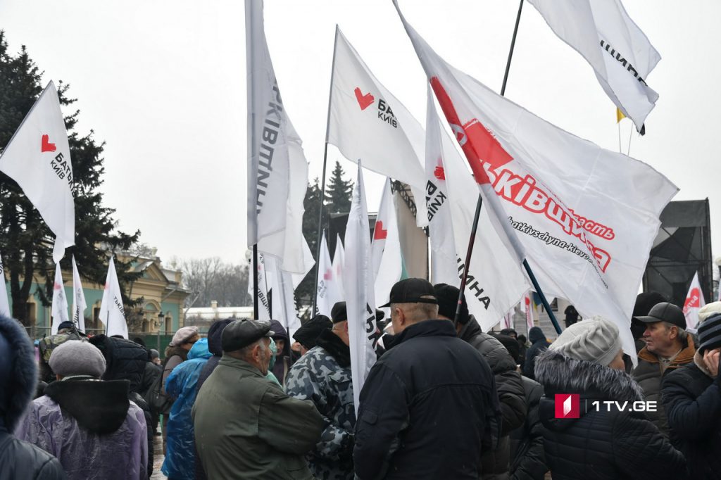 К акции в т.н. палаточном городке присоединились сторонники Тимошенко