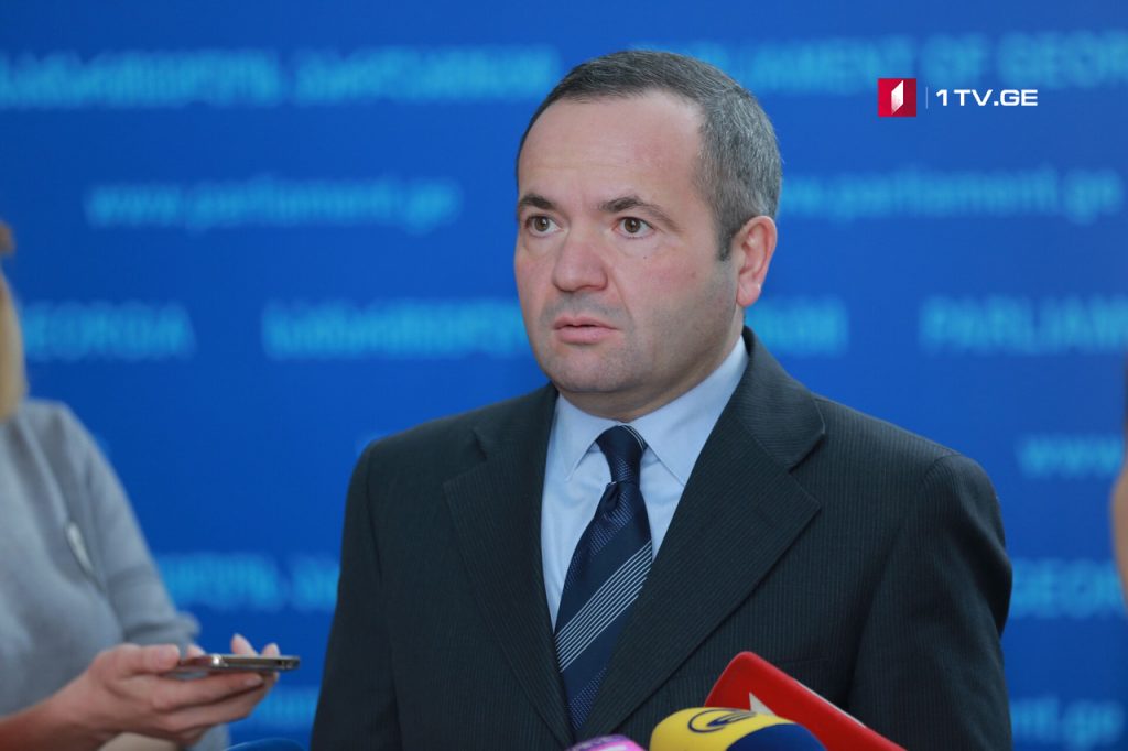 Зураб Чиаберашвили - Парламент поддержал предложение «Европейской Грузии» в связи с резолюцией о Татунашвили