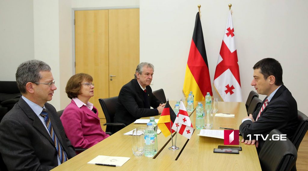 Minister of Internal Affairs meets with German Ambassador