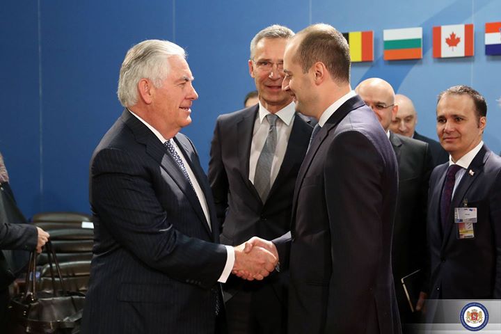 Reks Tillerson - ABŞ Gürcüstanın NATO-ya üzv olmasını dəstəkləyir