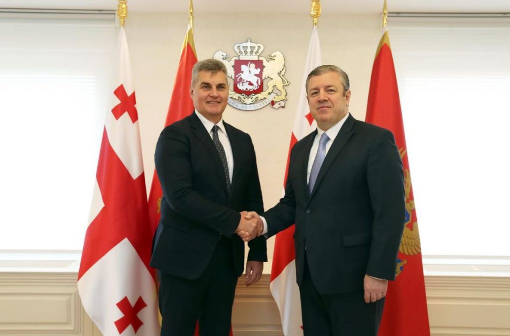 Георгий Квирикашвили встретился с председателем парламента Монтенегро