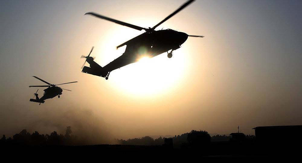 Сирийские СМИ - Вертолёты США эвакуировали главарей ИГ из провинции Дейр-эз-Зор