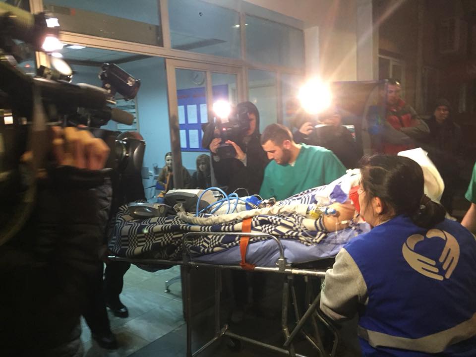 Темирлана Мачаликашвили доставили в клинику святого Михаила в Тбилиси