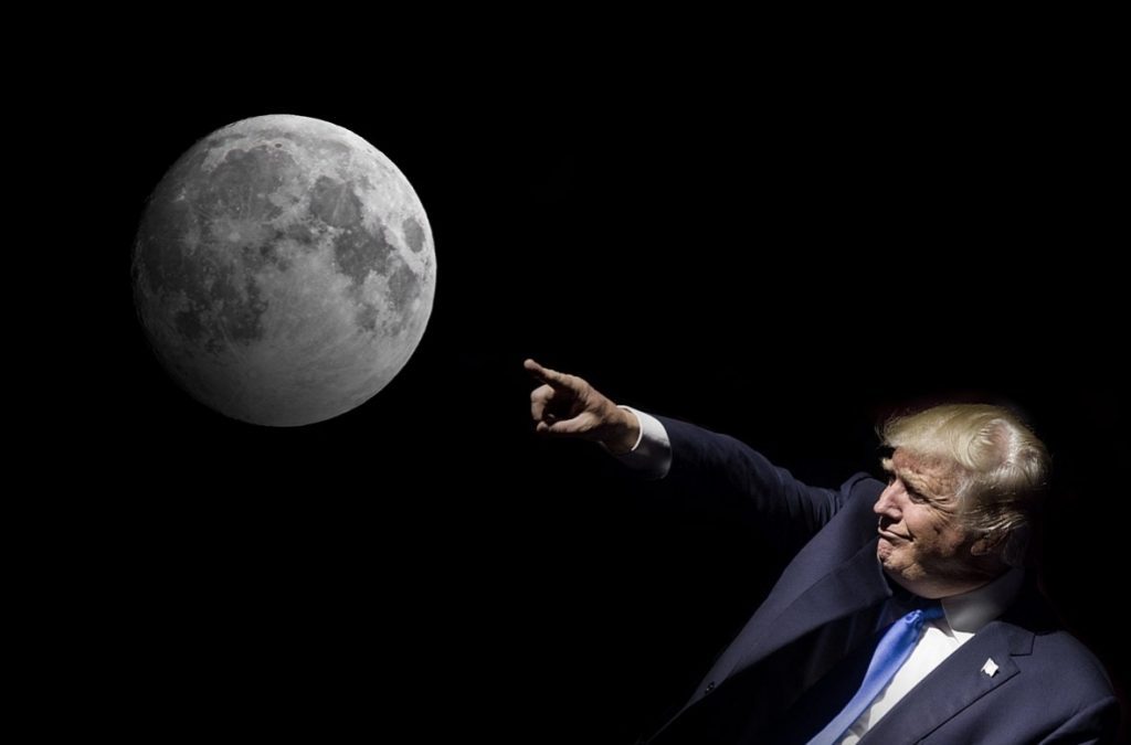 Трамп подписал «Директиву №1» о возвращении американцев на Луну