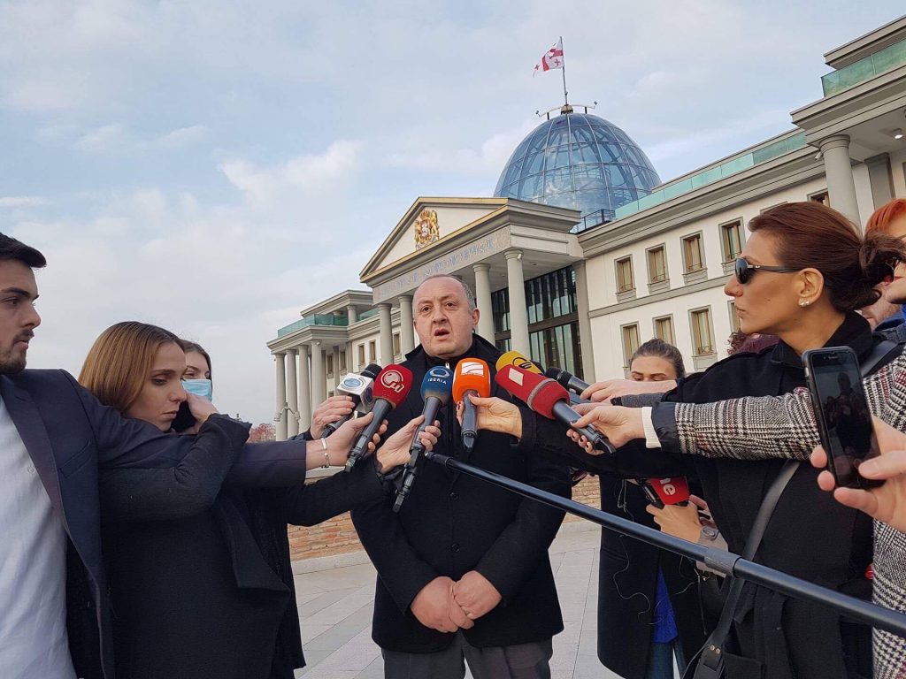 President comments about guilty verdict against Mikheil Saakashvili