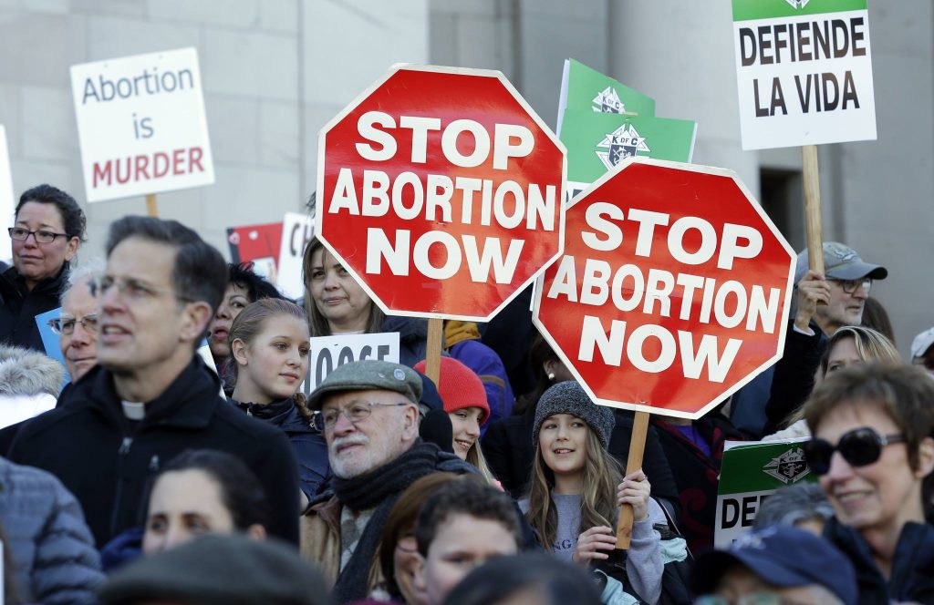 Anti-abortion activists rally in annual 'March for Life' in Washington