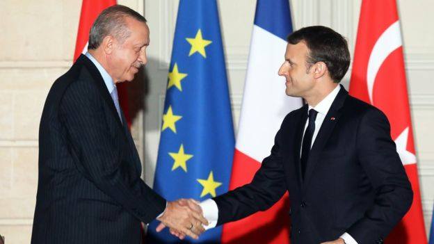 Macron tells Erdogan: No chance of Turkey joining EU