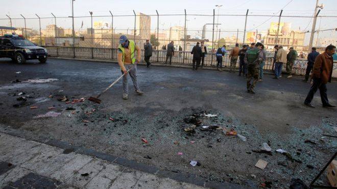 Число погибших от взрыва в Багдаде увеличилось до 35