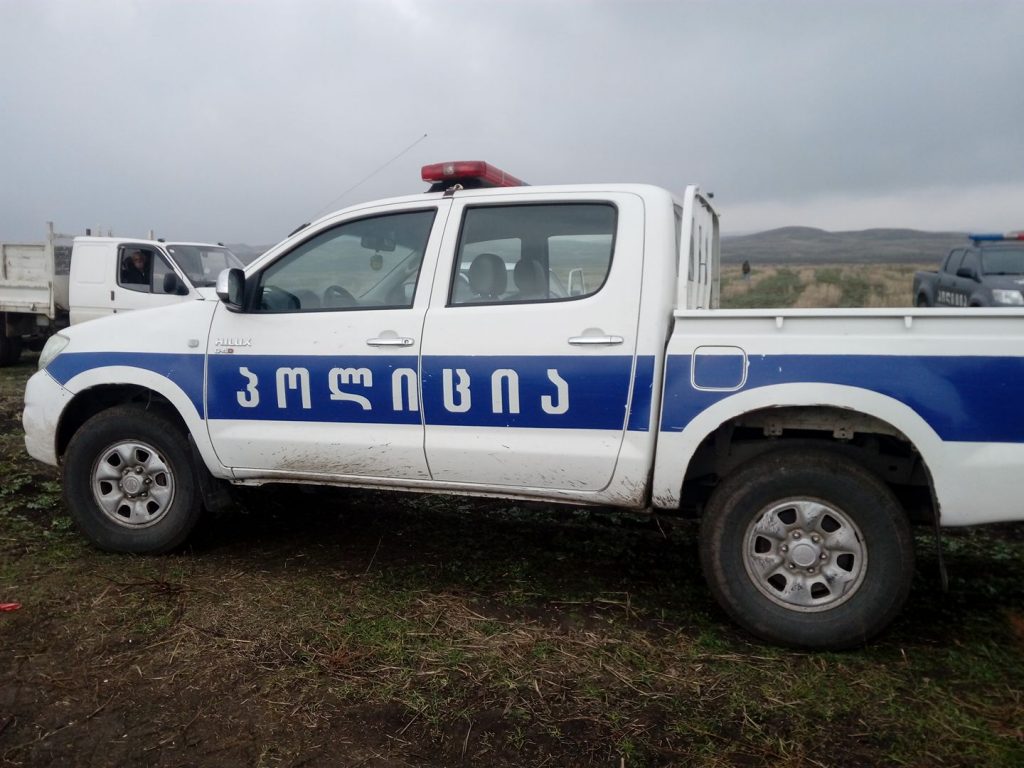 Թելավիում ավտովթարի հետևանքով տուժել են ոստիկաններ