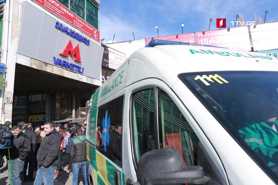 Девять из 14 пострадавших на станции метро «Варкетили» остаются клиниках