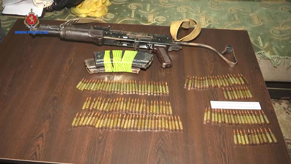 MIA confiscated illegal weapons in Adjara