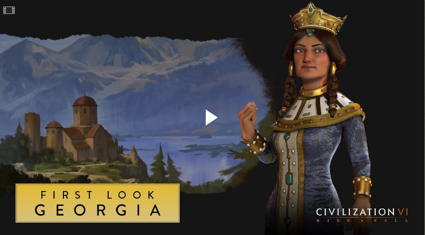 Царица Тамар возглавляет Грузию в Civilization VI Rise and Fall