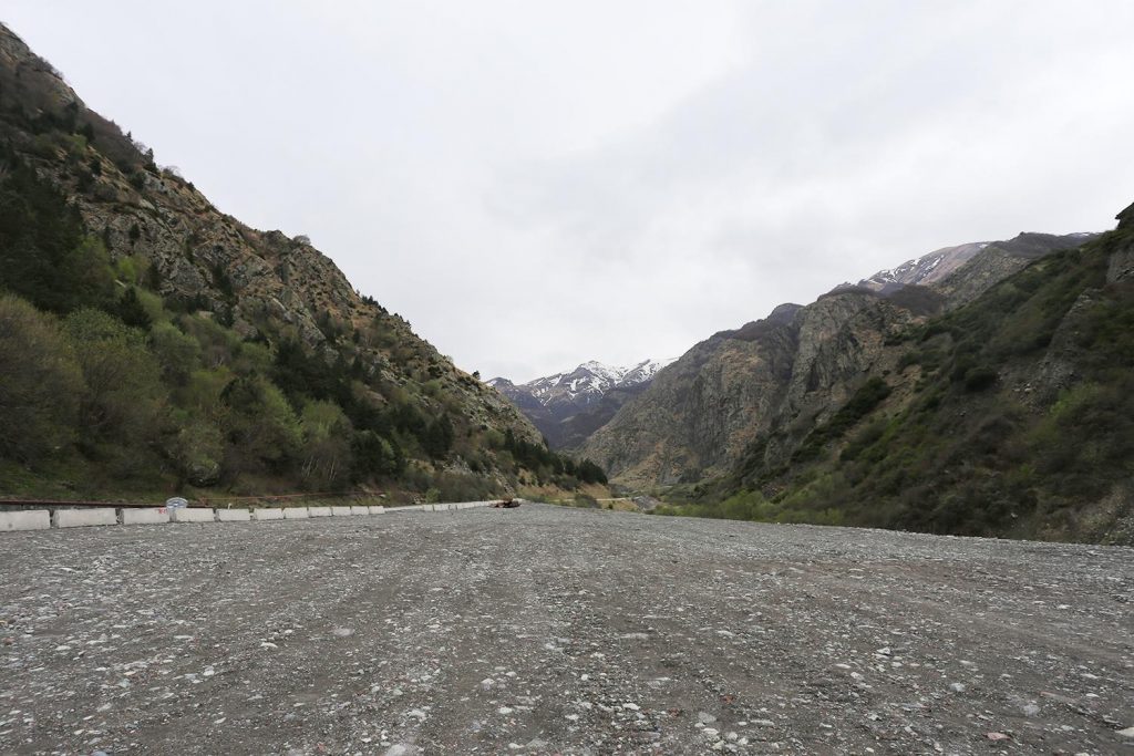 На автомобильной дороге Кутаиси – Алпана – Мамисони движение восстановлено