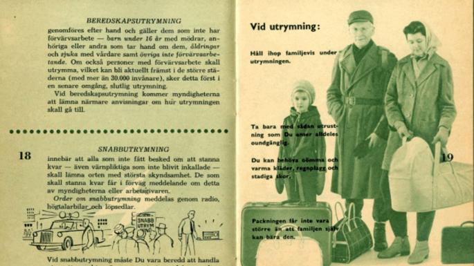 The Times - Населению Швеции будут розданы буклеты как вести себя во время войны