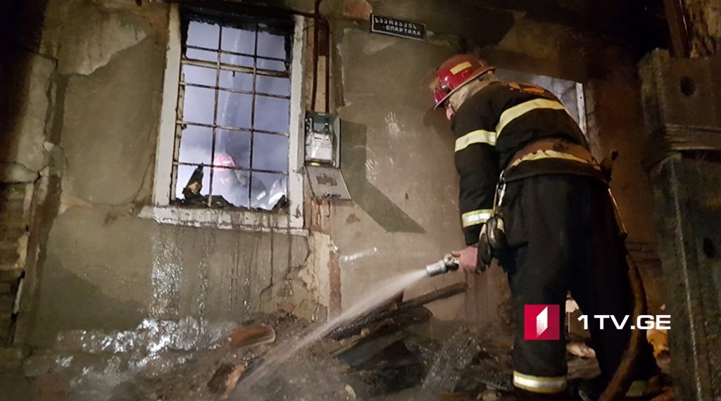 Fire in Tbilisi claims life of 60-year-old man
