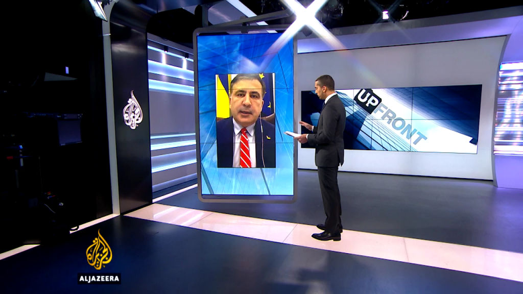 Al Jazeera: Mikheil Saakashvili blasts corruption in Ukraine