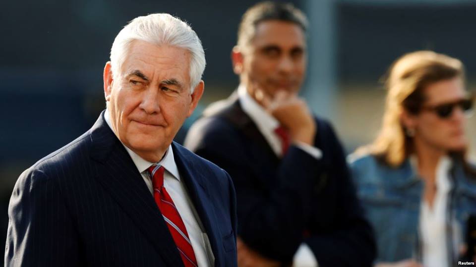 Reks Tillerson Latın Amerikasına turneyə başlayır