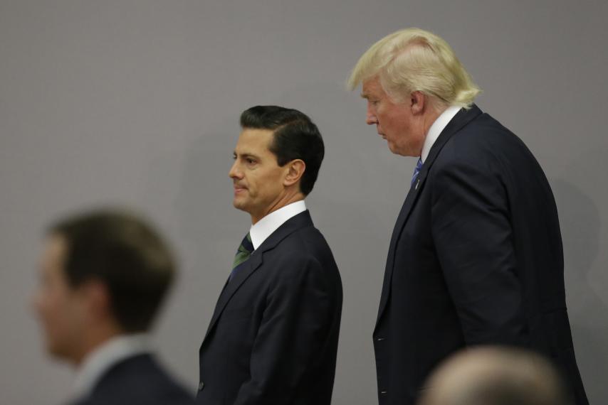 Дональд Трамп в ближайшем будущем встретится с мексиканским коллегой Энрике Пеньей Ньето