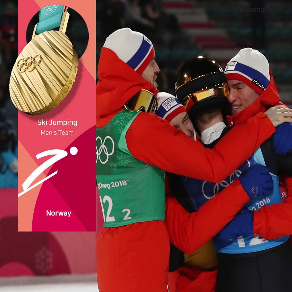 Норвегия установила личный рекорд по медалям