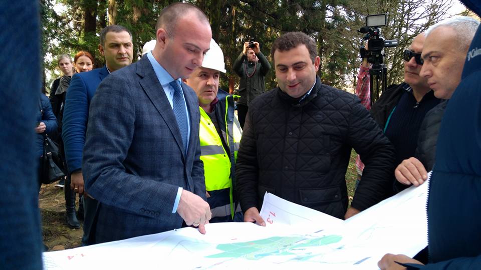 Rehabilitation of Botanic Garden begins in Zugdidi