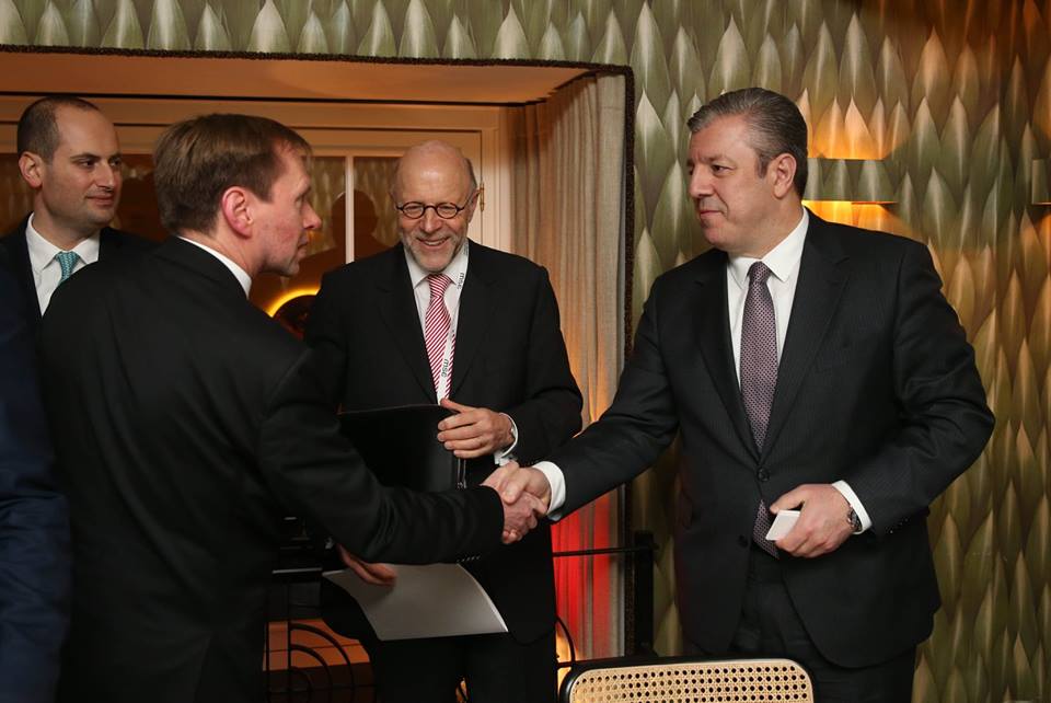 Georgian PM meets with representatives of leading international companies in Munich