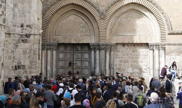 Храм Гроба Господня в Иерусалиме временно закрыт