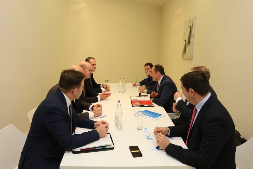 Дмитрий Кумсишвили встретился с региональным президентом BP Гарри Джонсом