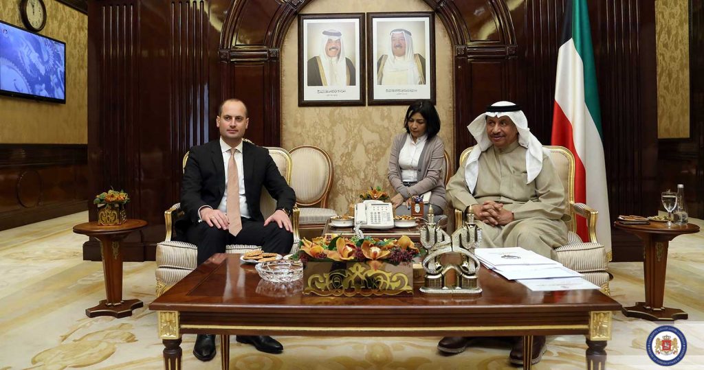 Михаил Джанелидзе встретился с премьер-министром Кувейта