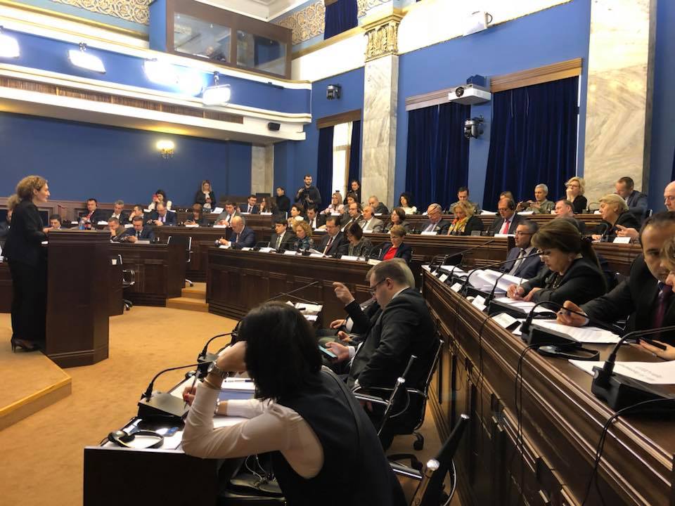 В парламенте Грузии проходит заседание комитетов Парламентской ассамблеи Евронест