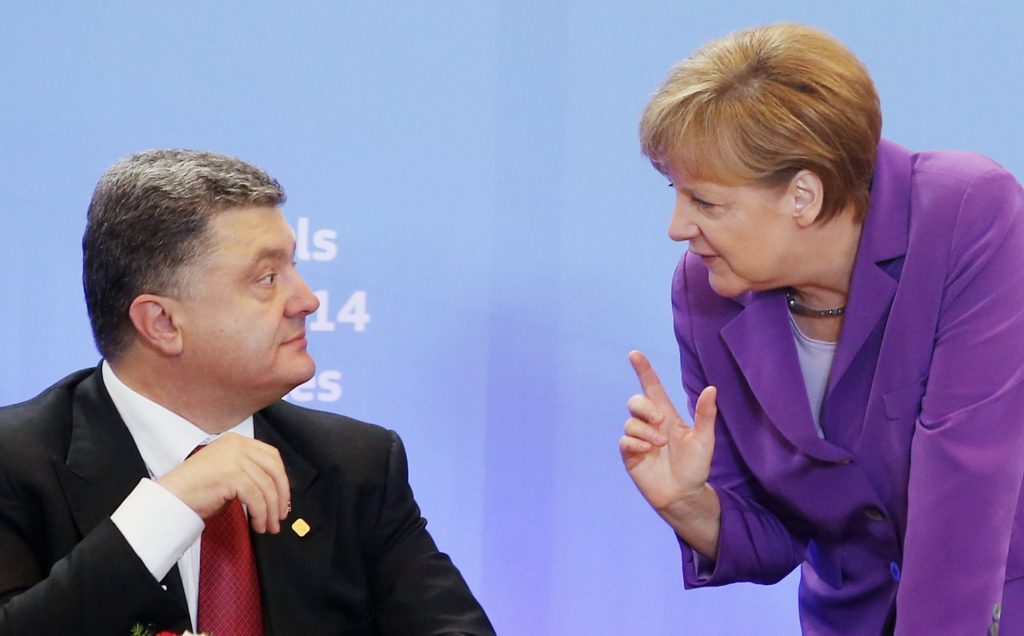 Петр Порошенко на следующей неделе может провести переговоры с канцлером Германии Ангелой Меркель