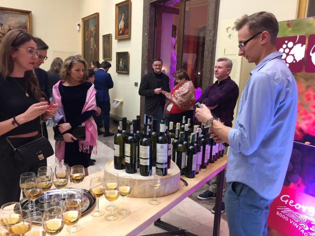 Дегустация грузинского вина прошла в Польше