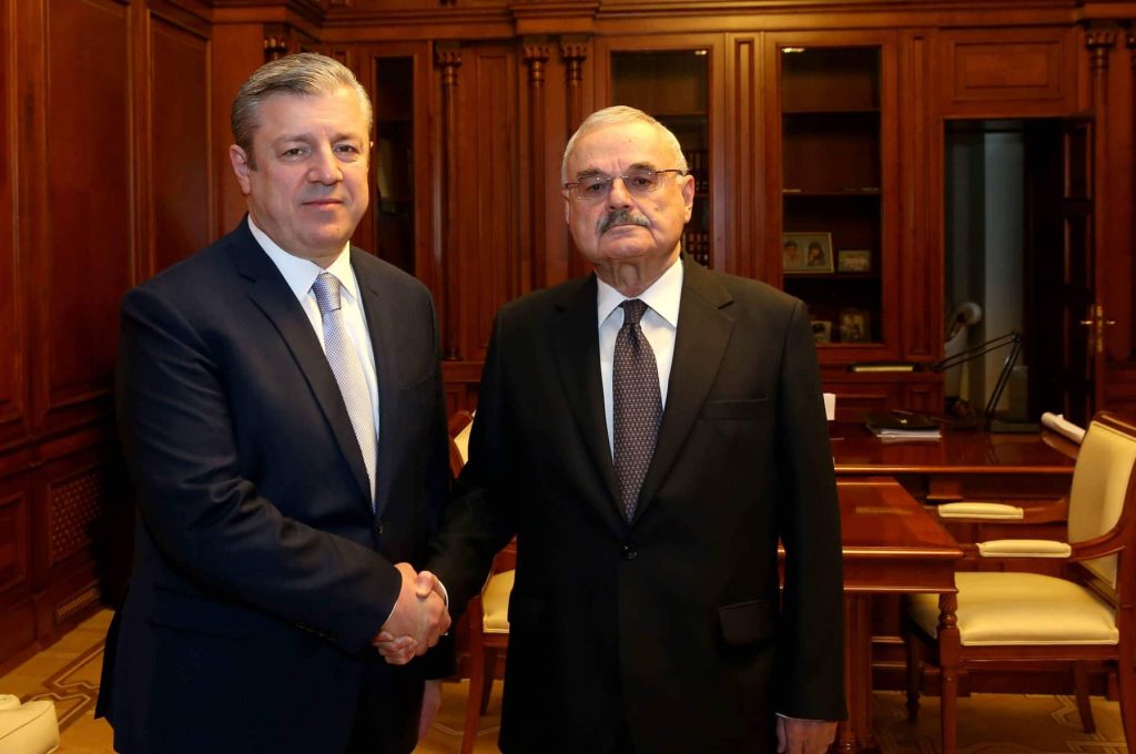 Георгий Квирикашвили встретился с премьер - министром Азербайджана