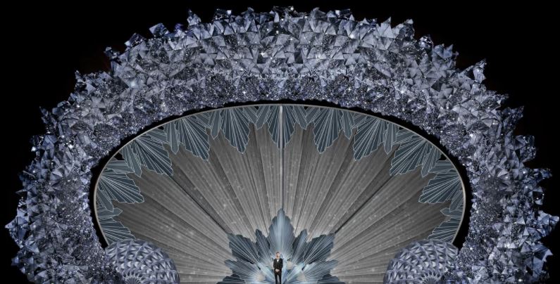Sunday’s Oscar stage features 45 million Swarovski crystals