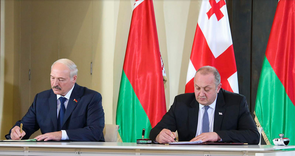 Agreement on Cooperation signed between Belarus and Georgia