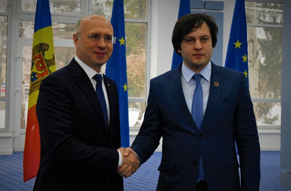 Georgian Speaker meets with Moldavian PM
