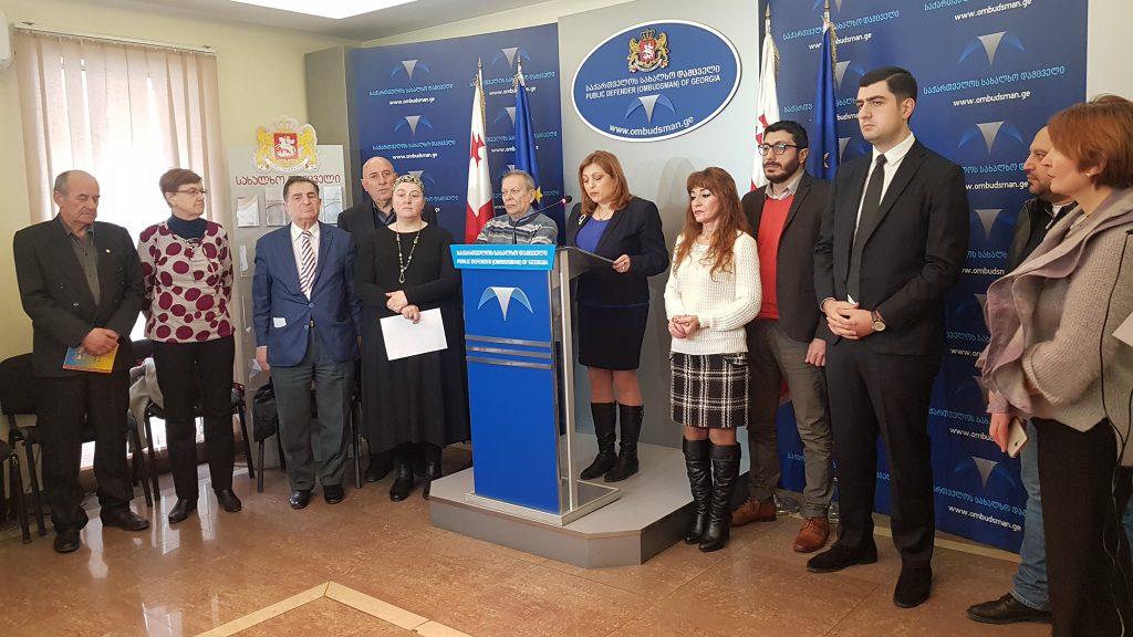 Совет национальных меньшинств требует немедленной передачи тела Арчила Татунашвили семье