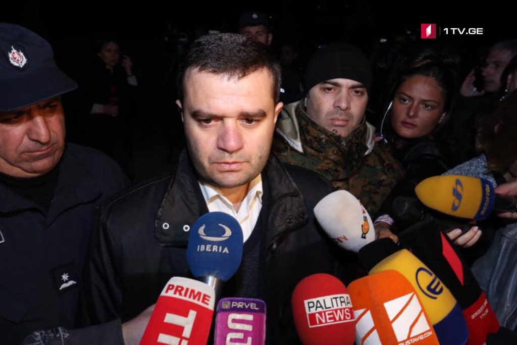 Представитель МВД – Арчила Татунашвили доставят домой после экспертизы