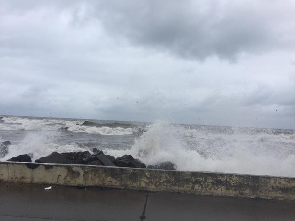 На побережье Поти ожидается 5-бальный шторм